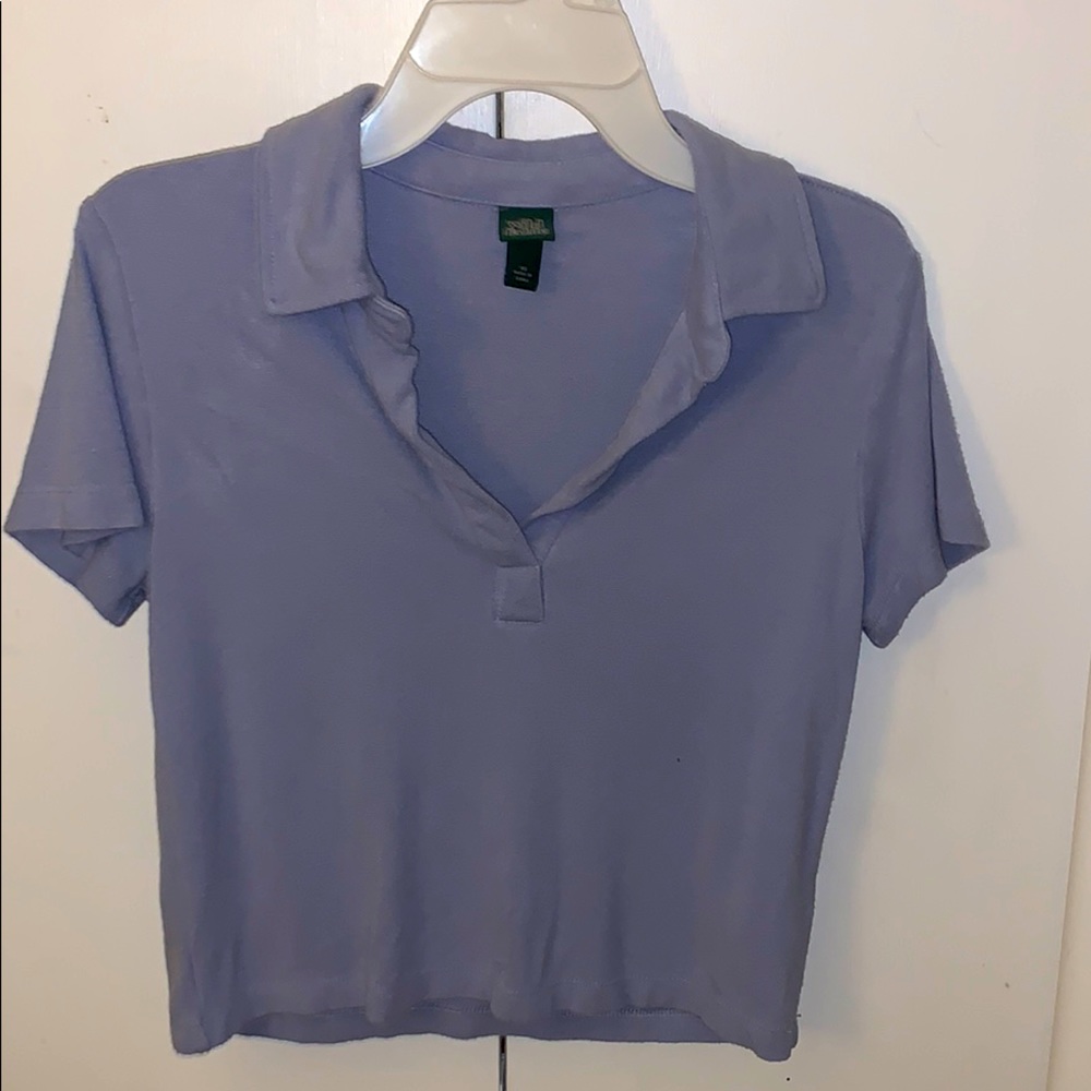 Crop too with collar